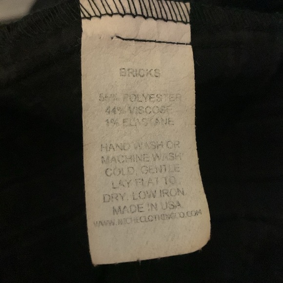 Niche Nilgun Derman Black Boxy Button Down Shirt - Picture 5 of 5